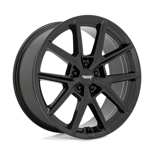 American Racing AR943 GLOSS BLACK 5X4.25 18X8 +35 63.36HB