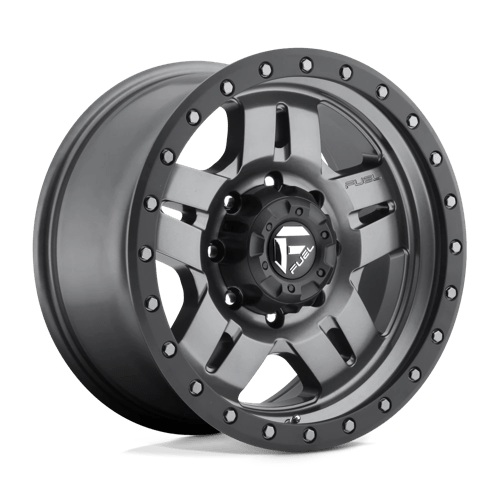 Fuel OffRoad D558 ANZA MATTE GUN METAL BLACK BEAD RING 5X5.0 20X10 -18 78.1HB