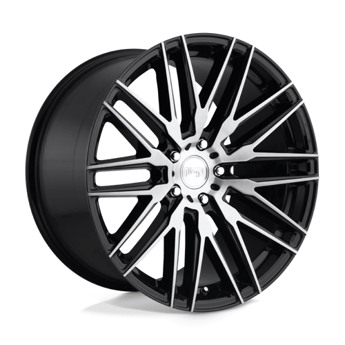 Niche M165 ANZIO GLOSS BLACK BRUSHED 5x114.3 20X10.5 +45 72.56HB