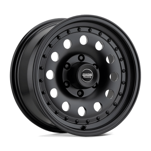 American Racing AR62 OUTLAW II SATIN BLACK 8X170 18X8 +0 130.81HB