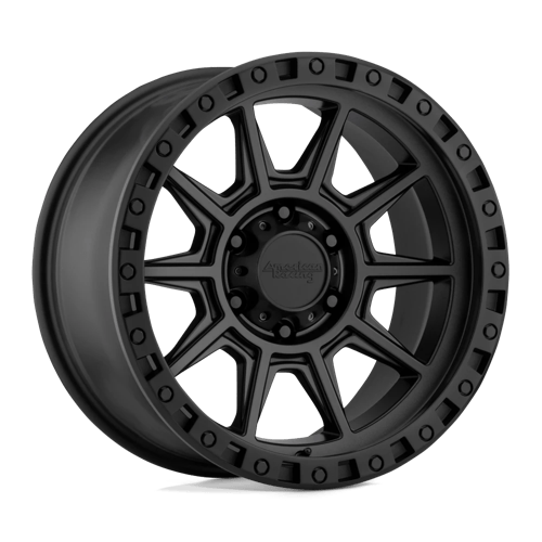 American Racing AR202 CAST IRON BLACK 6X5.5 18X9 +0 106.1HB