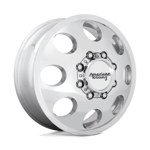 American Racing AR204 BAJA DUALLY POLISHED - FRONT 8X6.5 17X6 +111 121.5HB