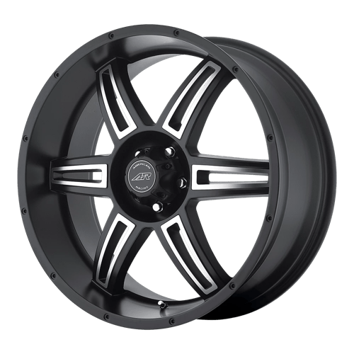 American Racing AR890 SATIN BLACK MACHINED 5X5.0 17X8 +30 78.1HB
