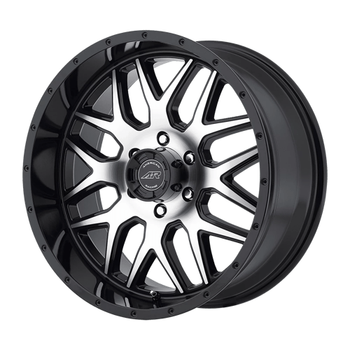 American Racing AR910 GLOSS BLACK MACHINED 6X5.5 20X9 +18 108HB