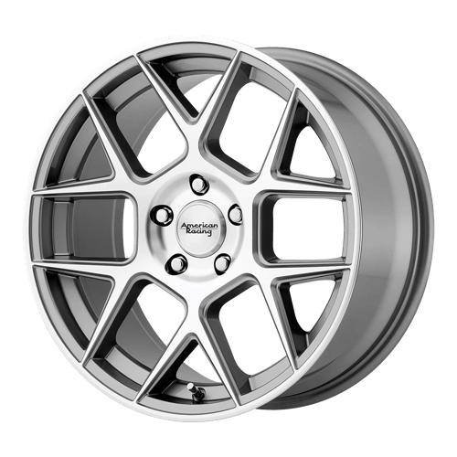 American Racing AR913 APEX GUN METAL MACHINED 5X120 20X8.5 +38 74.1HB
