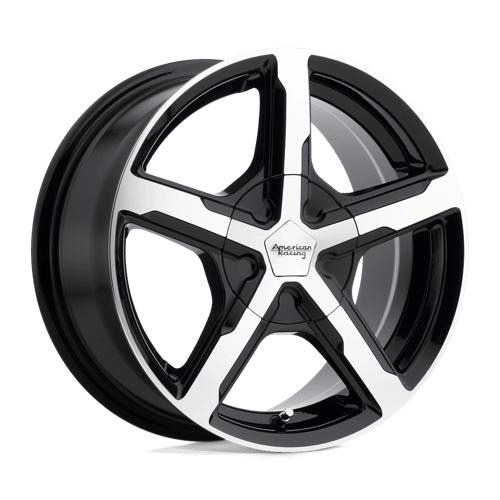 American Racing AR921 TRIGGER GLOSS BLACK MACHINED 5X100/105 16X7 +40 72.56HB