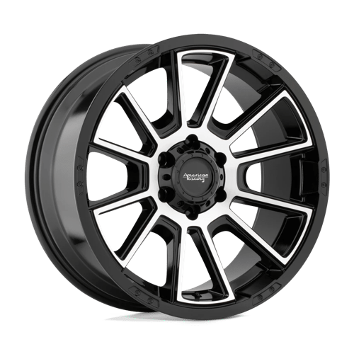 American Racing AR933 INTAKE GLOSS BLACK MACHINED 6X135 17X8.5 +18 87.1HB