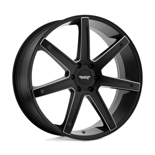 American Racing AR938 REVERT SATIN BLACK MILLED 6X5.5 20X9 +35 106.1HB