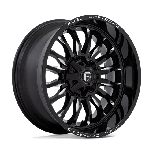 Fuel OffRoad D795 ARC GLOSS BLACK MILLED 6X135/5.5 22X10 -18 106.1HB