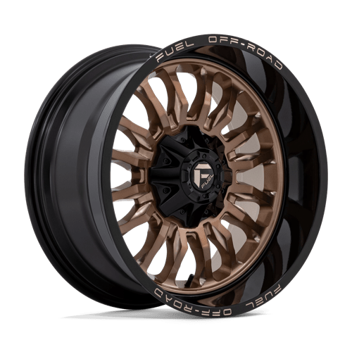 Fuel OffRoad D797 ARC PLATINUM BRONZE W/ BLACK LIP 6X135/5.5 20X10 -18 106.1HB