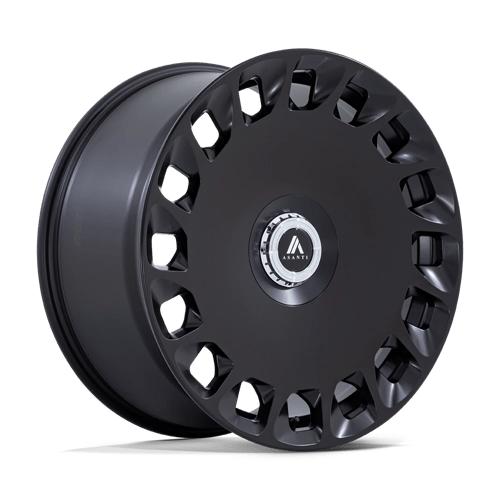 Asanti AB045 ARISTOCRAT MATTE BLACK 5X112/4.5 20X10.5 +40 72.56HB