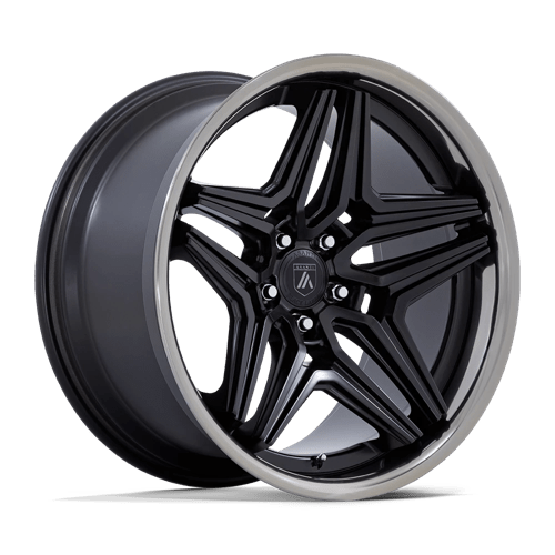 Asanti AB046 DUKE SATIN BLACK W/ DDT LIP BLANK 20X10.5 +18 72.56HB
