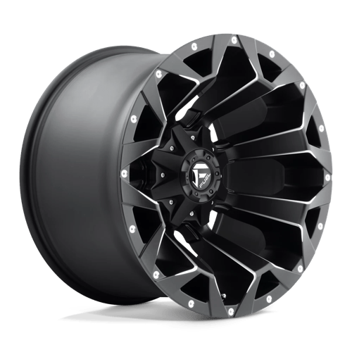 Fuel OffRoad D546 ASSAULT MATTE BLACK MILLED 6X135/5.5 20X12 -43 106.1HB