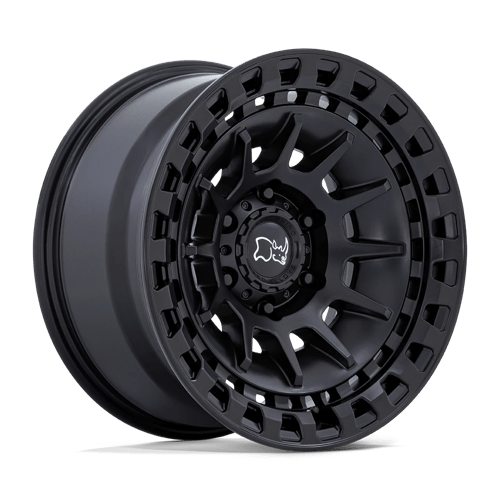 Black Rhino BARRAGE MATTE BLACK 6X5.5 17X8.5 -10 106.1HB