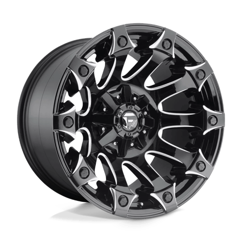 Fuel OffRoad D578 BATTLE AXE GLOSS BLACK MILLED 6X135/5.5 20X12 -44 106.1HB