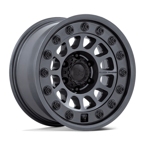Black Rhino BR012 OUTBACK MATTE GUNMETAL 5X5.0 17X8 +32 71.5HB