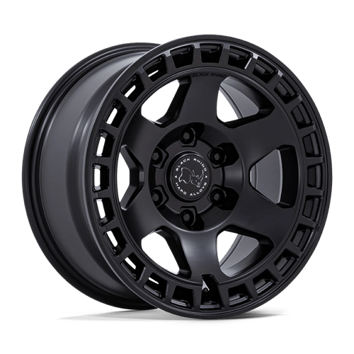 Black Rhino BR022 BAHARI MATTE BLACK 6X5.5 17X8.5 +25 106.1HB
