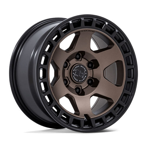Black Rhino BR022 BAHARI BURNT BRONZE W/ MATTE BLACK LIP 5X5.0 17X8.5 +0 71.5HB