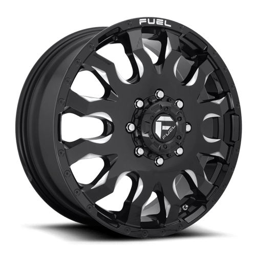 Fuel OffRoad D673 BLITZ GLOSS BLACK MILLED 8X6.5 20X8.25 +105 117HB