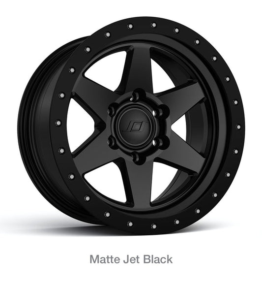 SCS BR6 Matte Jet Black 6x139.7 16x8 -12 106.1HB