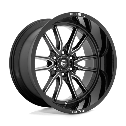 Fuel OffRoad D761 CLASH GLOSS BLACK MILLED 6X135 22X12 -44 87.1HB