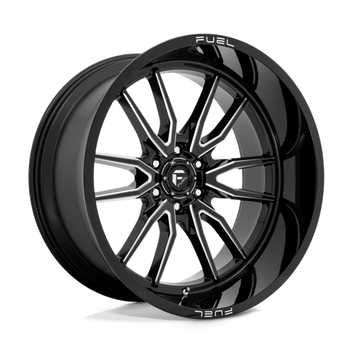 Fuel OffRoad D761 CLASH GLOSS BLACK MILLED 6X135 24X12 -44 87.1HB