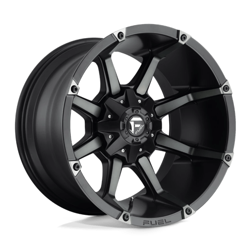 Fuel OffRoad D556 COUPLER MATTE BLACK DOUBLE DARK TINT 8X6.5 20X9 +1 125.1HB