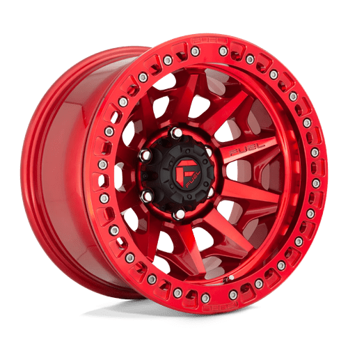 Fuel OffRoad D113 COVERT BEADLOCK CANDY RED 5X5.0 17X9 -38 71.5HB