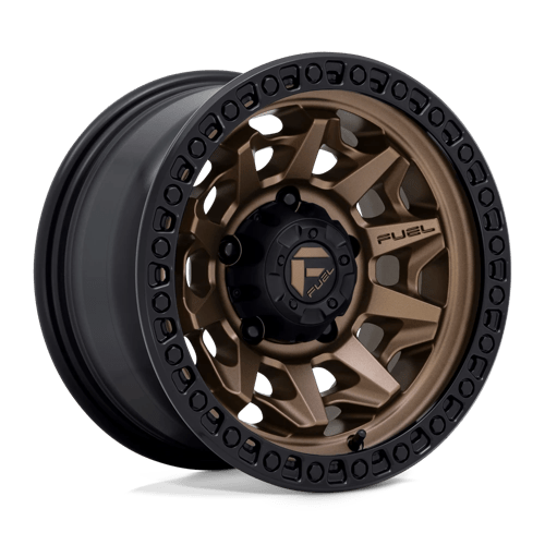 Fuel OffRoad D696 COVERT MATTE BRONZE BLACK BEAD RING 5X5.5 15X8 -12 108HB