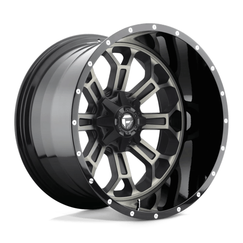 Fuel OffRoad D561 CRUSH GLOSS MACHINED DOUBLE DARK TINT 8X170 22X12 -44 125.1HB