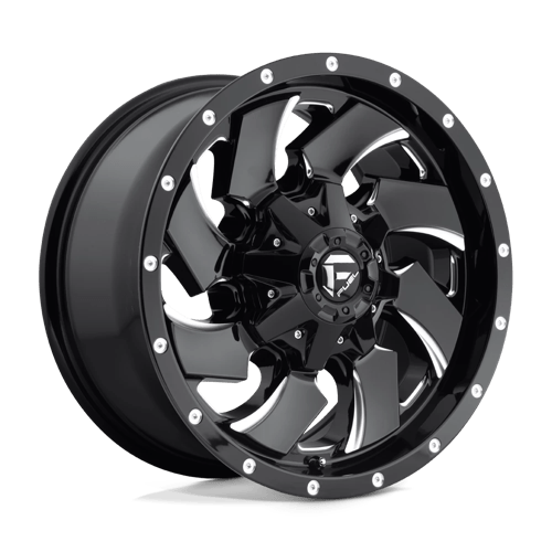 Fuel OffRoad D574 CLEAVER GLOSS BLACK MILLED 6X135/5.5 18X9 +20 106.1HB
