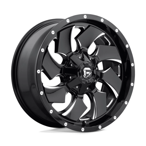 Fuel OffRoad D574 CLEAVER GLOSS BLACK MILLED 6X135/5.5 20X9 +20 106.1HB