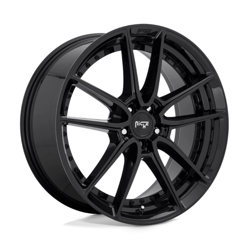 Niche M223 DFS GLOSS BLACK 5X115 22X9 +18 71.5HB