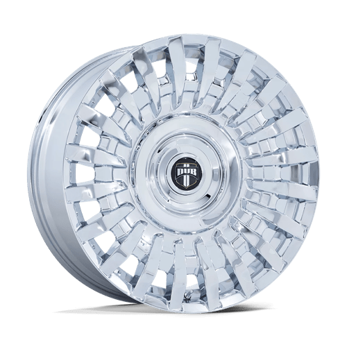 DUB DC272 HONCHO CHROME 5X115/120 24X9 +15 74.1HB