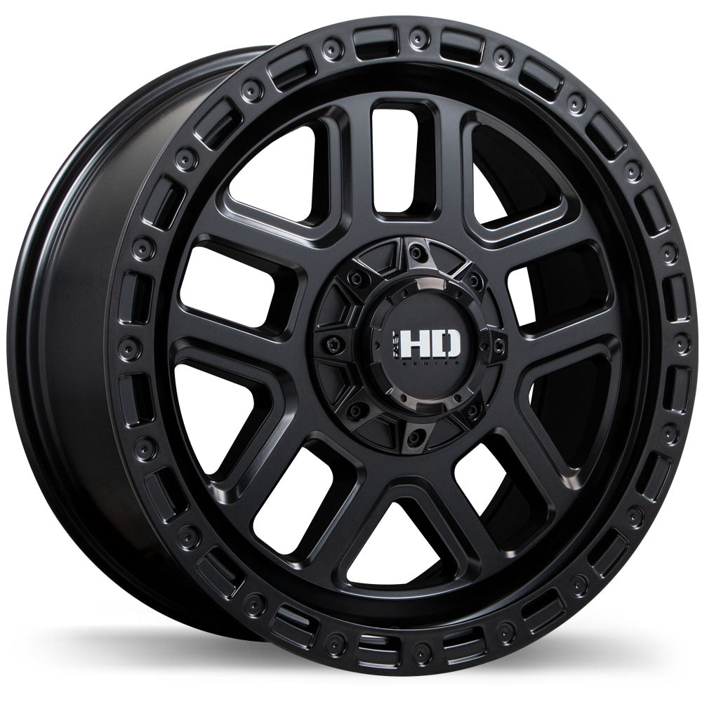 Summit 18x8.0 6x135 / 139.7mm +25 93.1mm BLK / SAT