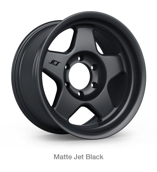 SCS F5 Matte Jet Black 6x139.7 17x9 -38 106.1HB