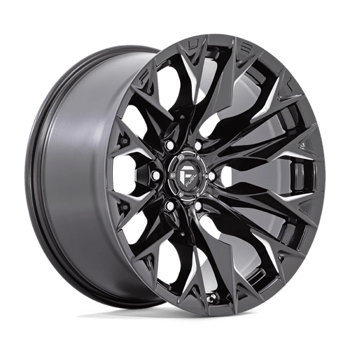 Fuel OffRoad D803 FLAME GLOSS BLACK MILLED 8X6.5 20X10 -18 125.1HB