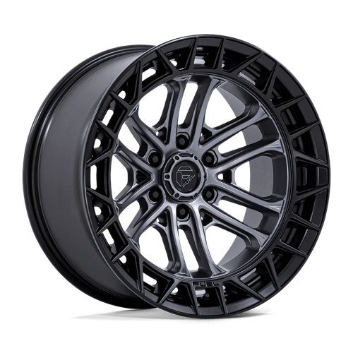 Fuel OffRoad FC874 CELSIUS MATTE GUNMETAL W/ MATTE BLACK LIP 6X5.5 20X10 -18 106.1HB
