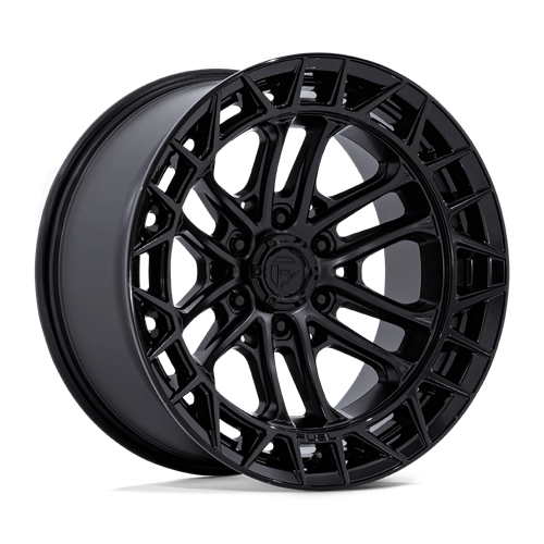 Fuel OffRoad FC874 CELSIUS MATTE BLACK W/ GLOSS BLACK LIP 6X5.5 17X9 -12 106.1HB
