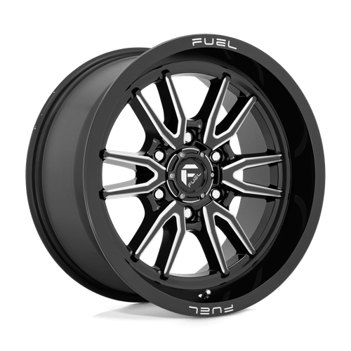 Fuel OffRoad D761 CLASH GLOSS BLACK MILLED 6X5.5 18X9 +1 106.1HB