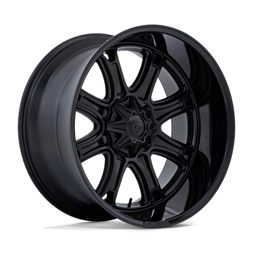 Fuel OffRoad DARKSTAR MATTE BLACK W/ GLOSS BLACK LIP 5X5.0/135 22X10 -18 87.1HB