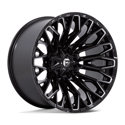 Fuel OffRoad FC865 STRIKE GLOSS BLACK MILLED 5x114.3/5 22X12 -44 78.1HB
