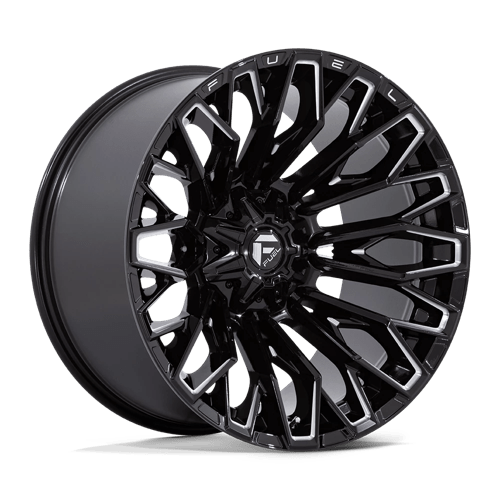 Fuel OffRoad FC865 STRIKE GLOSS BLACK MILLED 6X4.5/5.5 22X12 -44 78.1HB