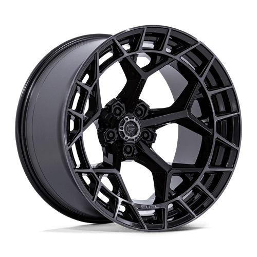 Fuel OffRoad FC873 CHARGER GLOSS BLACK BRUSHED DARK TINT 5X5.0 20X10 -18 71.5HB