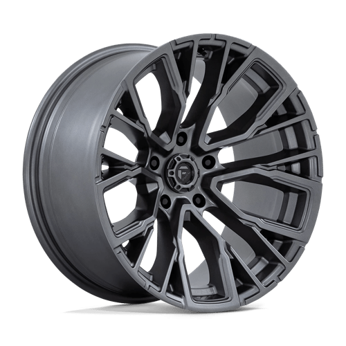 Fuel OffRoad D848 REBAR MATTE GUNMETAL 5X5.0 20X10 -18 71.5HB