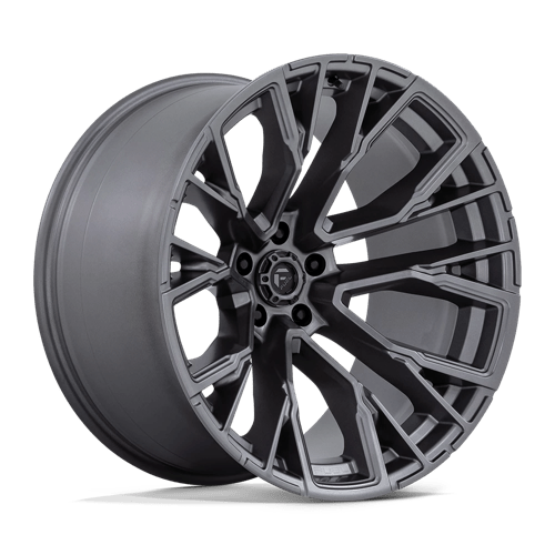 Fuel OffRoad D848 REBAR MATTE GUNMETAL 5X5.0 22X12 -44 71.5HB