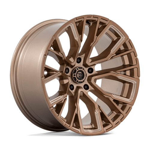 Fuel OffRoad D850 REBAR PLATINUM BRONZE MILLED 5X5.5 20X10 -18 78.1HB