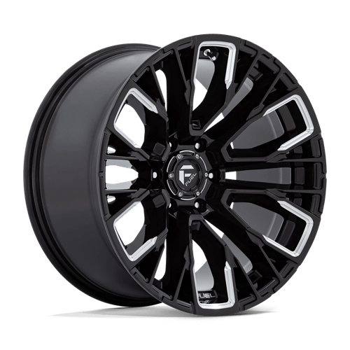Fuel OffRoad D849 REBAR GLOSS BLACK MILLED 6X5.5 20X10 -18 106.1HB