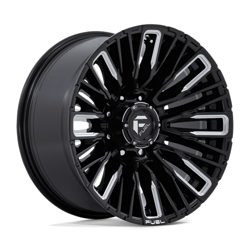 Fuel OffRoad D849 REBAR GLOSS BLACK MILLED 8X6.5 20X10 -18 125.1HB