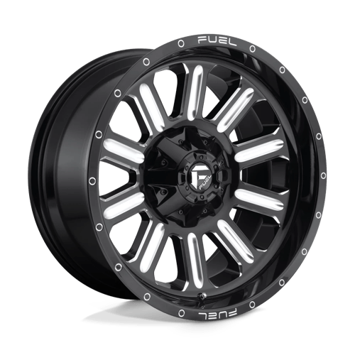 Fuel OffRoad D620 HARDLINE GLOSS BLACK MILLED 8X170 20X10 -18 125.1HB